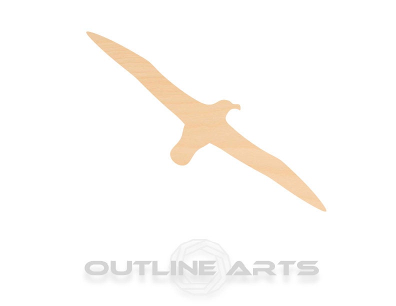Unfinished Wooden Albatross Shape | Craft Supply **Bulk Pricing Available** SHIPS FAST*thicknesses are NOMINAL*