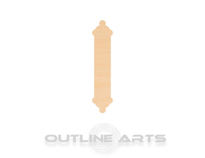 Unfinished Wooden Barber Pole Shape | Craft Supply **Bulk Pricing Available** SHIPS FAST*thicknesses are NOMINAL*