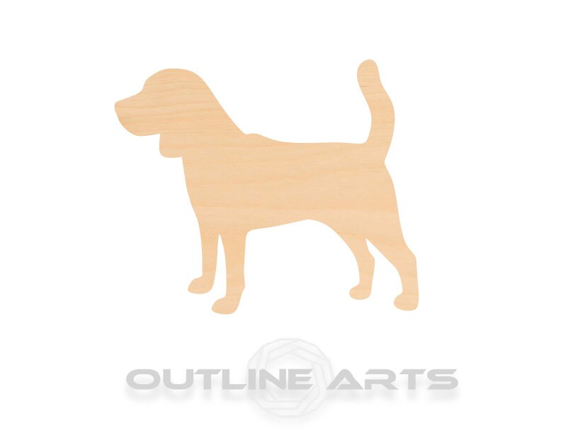 Unfinished Wooden Beagle Shape | Craft Supply **Bulk Pricing Available** SHIPS FAST*thicknesses are NOMINAL*