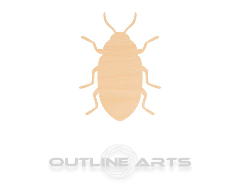Unfinished Wooden Beetle Shape | Craft Supply **Bulk Pricing Available** SHIPS FAST*thicknesses are NOMINAL*