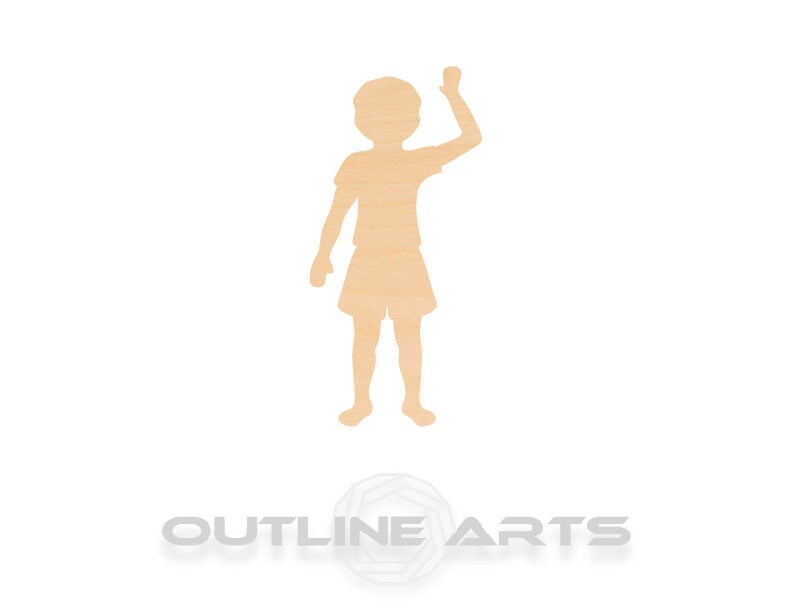 Unfinished Wooden Child Shape | Craft Supply **Bulk Pricing Available** SHIPS FAST*thicknesses are NOMINAL*