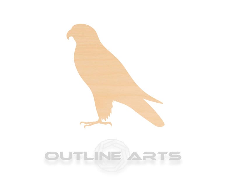 Unfinished Wooden Falcon Shape | Craft Supply **Bulk Pricing Available** SHIPS FAST*thicknesses are NOMINAL*