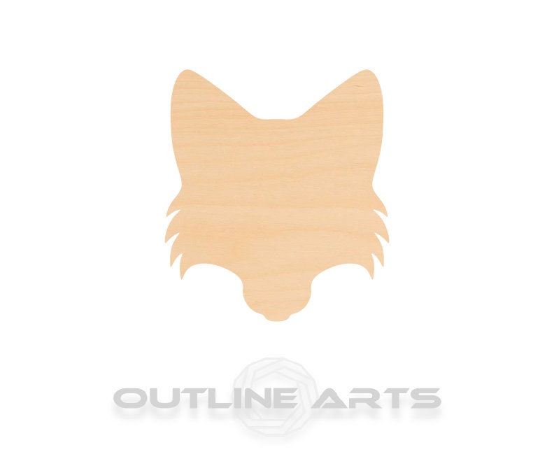 Unfinished Wooden Fox Shape | Craft Supply **Bulk Pricing Available** SHIPS FAST*thicknesses are NOMINAL*