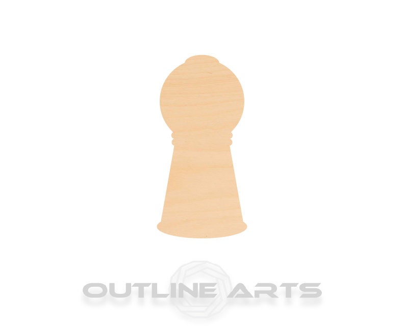 Unfinished Wooden Gumball Machine Shape | Craft Supply **Bulk Pricing Available** SHIPS FAST*thicknesses are NOMINAL*