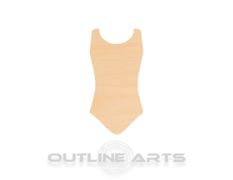 Unfinished Wooden Leotard Shape | Craft Supply **Bulk Pricing Available** SHIPS FAST*thicknesses are NOMINAL*