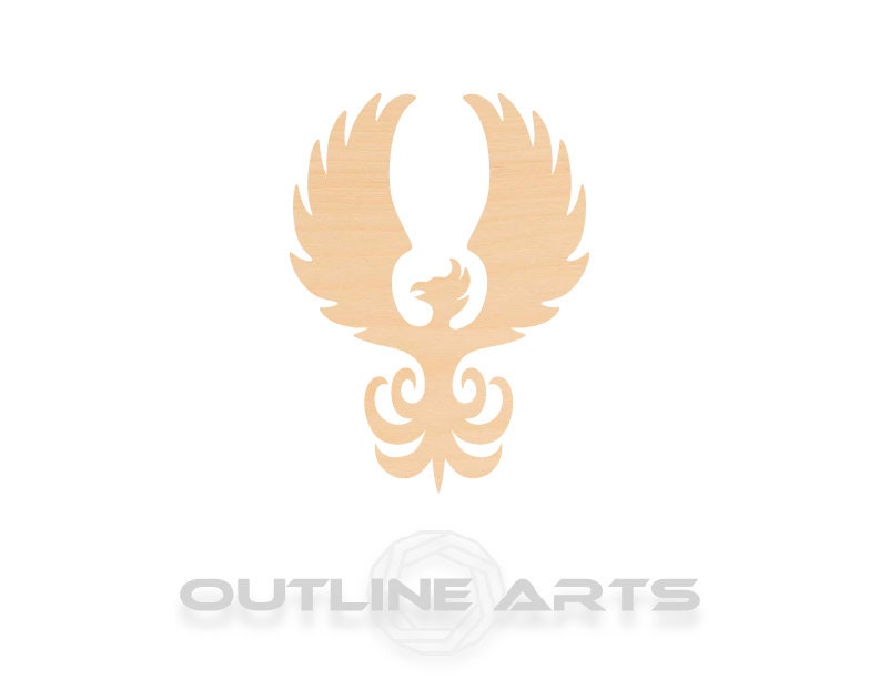 Unfinished Wooden Phoenix Shape | Craft Supply **Bulk Pricing Available** SHIPS FAST*thicknesses are NOMINAL*