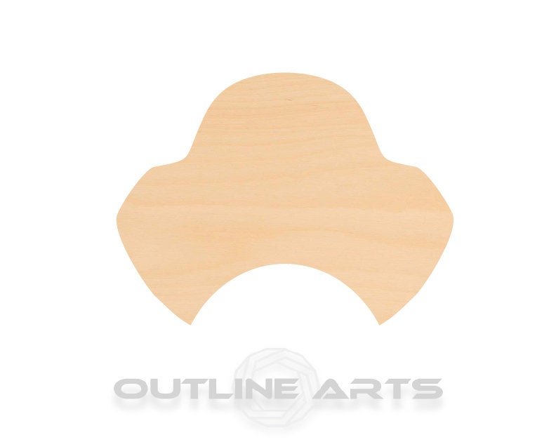 Unfinished Wooden Pirate Hat Shape | Craft Supply **Bulk Pricing Available** SHIPS FAST*thicknesses are NOMINAL*