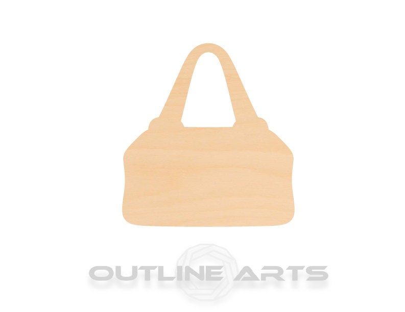 Unfinished Wooden Purse Shape | Craft Supply **Bulk Pricing Available** SHIPS FAST*thicknesses are NOMINAL*