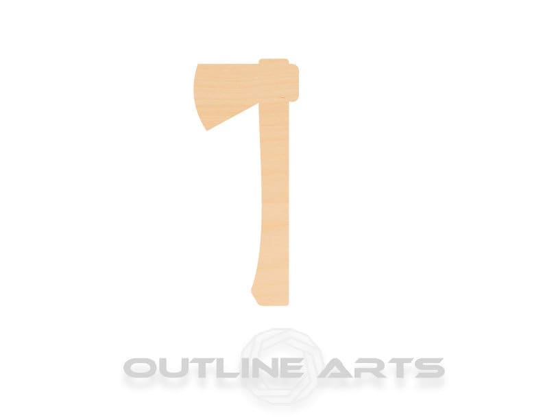 Unfinished Wooden Axe Shape | Craft Supply **Bulk Pricing Available** SHIPS FAST*thicknesses are NOMINAL*