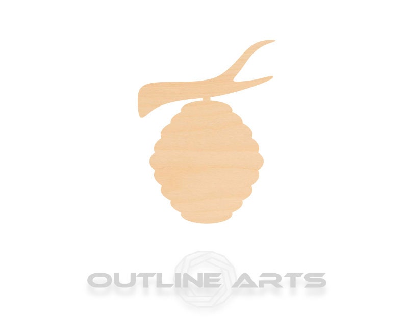 Unfinished Wooden Beehive Shape | Craft Supply **Bulk Pricing Available** SHIPS FAST*thicknesses are NOMINAL*