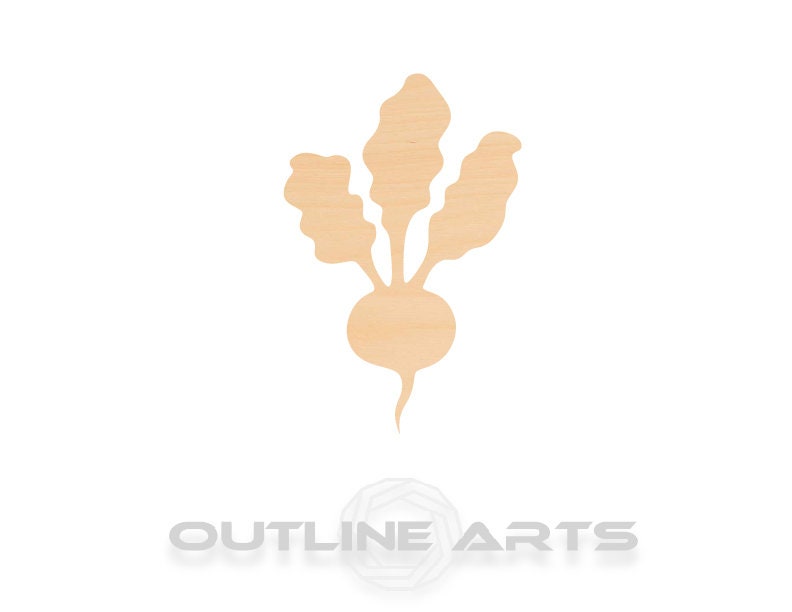 Unfinished Wooden Beet Shape | Craft Supply **Bulk Pricing Available** SHIPS FAST*thicknesses are NOMINAL*