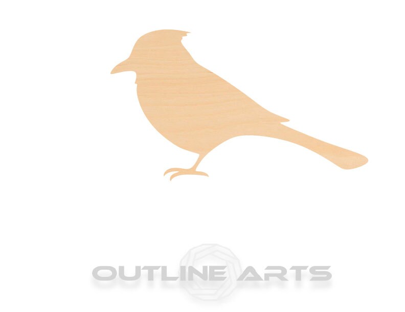 Unfinished Wooden Blue Jay Shape | Craft Supply **Bulk Pricing Available** SHIPS FAST*thicknesses are NOMINAL*