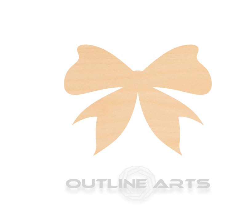 Unfinished Wooden Bow Shape | Craft Supply **Bulk Pricing Available** SHIPS FAST*thicknesses are NOMINAL*