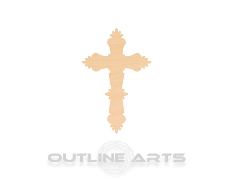 Unfinished Wooden Crucifix Shape | Craft Supply **Bulk Pricing Available** SHIPS FAST*thicknesses are NOMINAL*