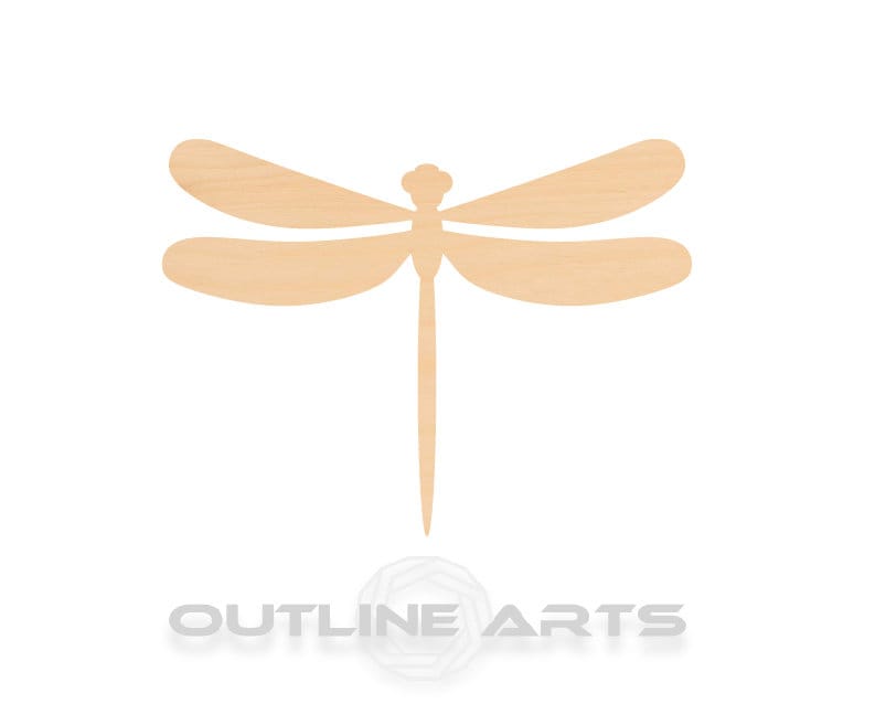 Unfinished Wooden Dragonfly Shape | Craft Supply **Bulk Pricing Available** SHIPS FAST*thicknesses are NOMINAL*