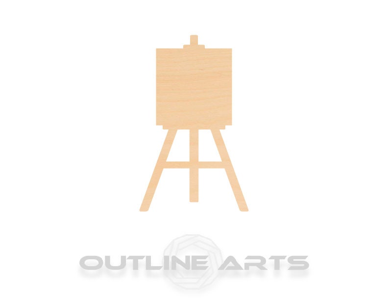 Unfinished Wooden Easel Shape | Craft Supply **Bulk Pricing Available** SHIPS FAST*thicknesses are NOMINAL*