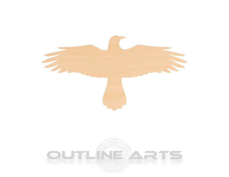 Unfinished Wooden Crow 2 Shape | Craft Supply **Bulk Pricing Available** SHIPS FAST*thicknesses are NOMINAL*