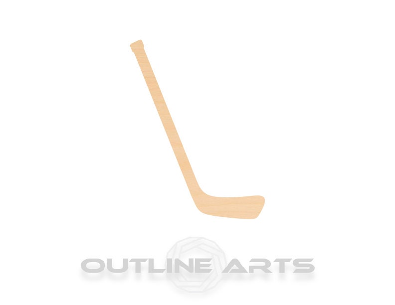 Unfinished Wooden Hockey Shape | Craft Supply **Bulk Pricing Available** SHIPS FAST*thicknesses are NOMINAL*