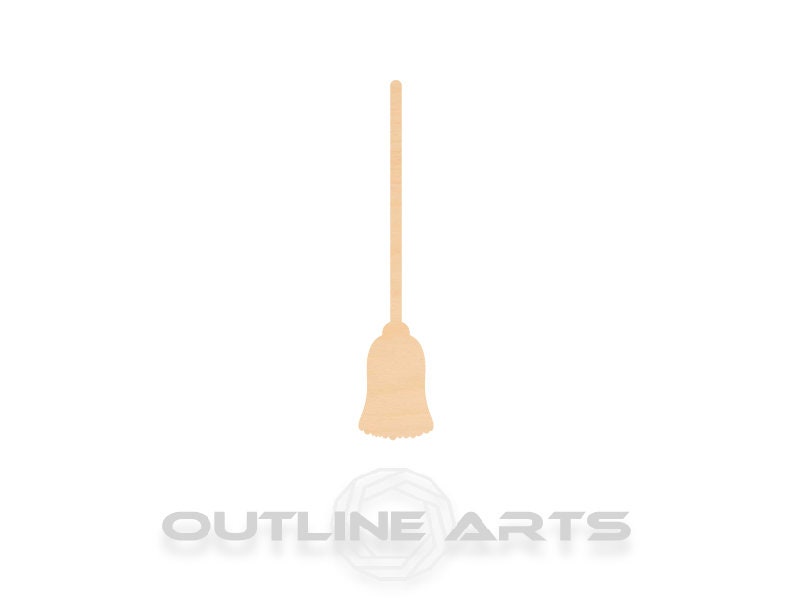 Unfinished Wooden Mop Shape | Craft Supply **Bulk Pricing Available** SHIPS FAST*thicknesses are NOMINAL*