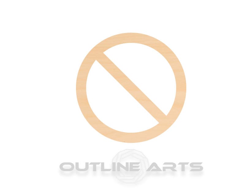 Unfinished Wooden No Sign Shape | Craft Supply **Bulk Pricing Available** See Item Description SHIPS FAST*thicknesses are NOMINAL*