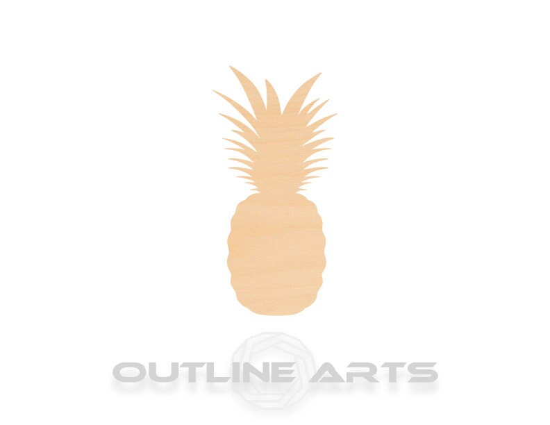Unfinished Wooden Pineapple Shape | Craft Supply **Bulk Pricing Available** SHIPS FAST*thicknesses are NOMINAL*