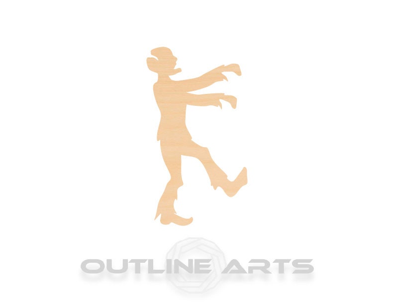 Unfinished Wooden Zombie Shape | Craft Supply **Bulk Pricing Available** SHIPS FAST*thicknesses are NOMINAL*