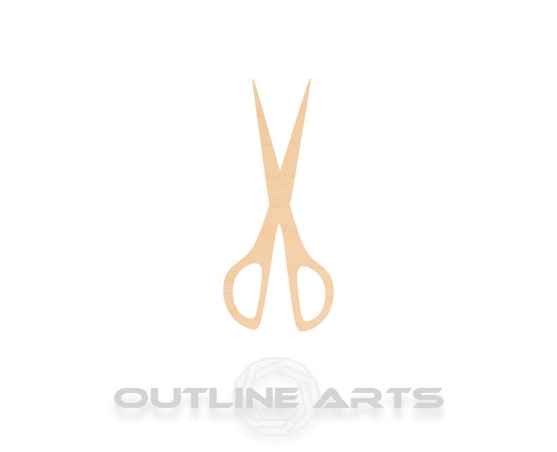 Unfinished Wooden Scissors Shape | Craft Supply **Bulk Pricing Available** SHIPS FAST*thicknesses are NOMINAL*