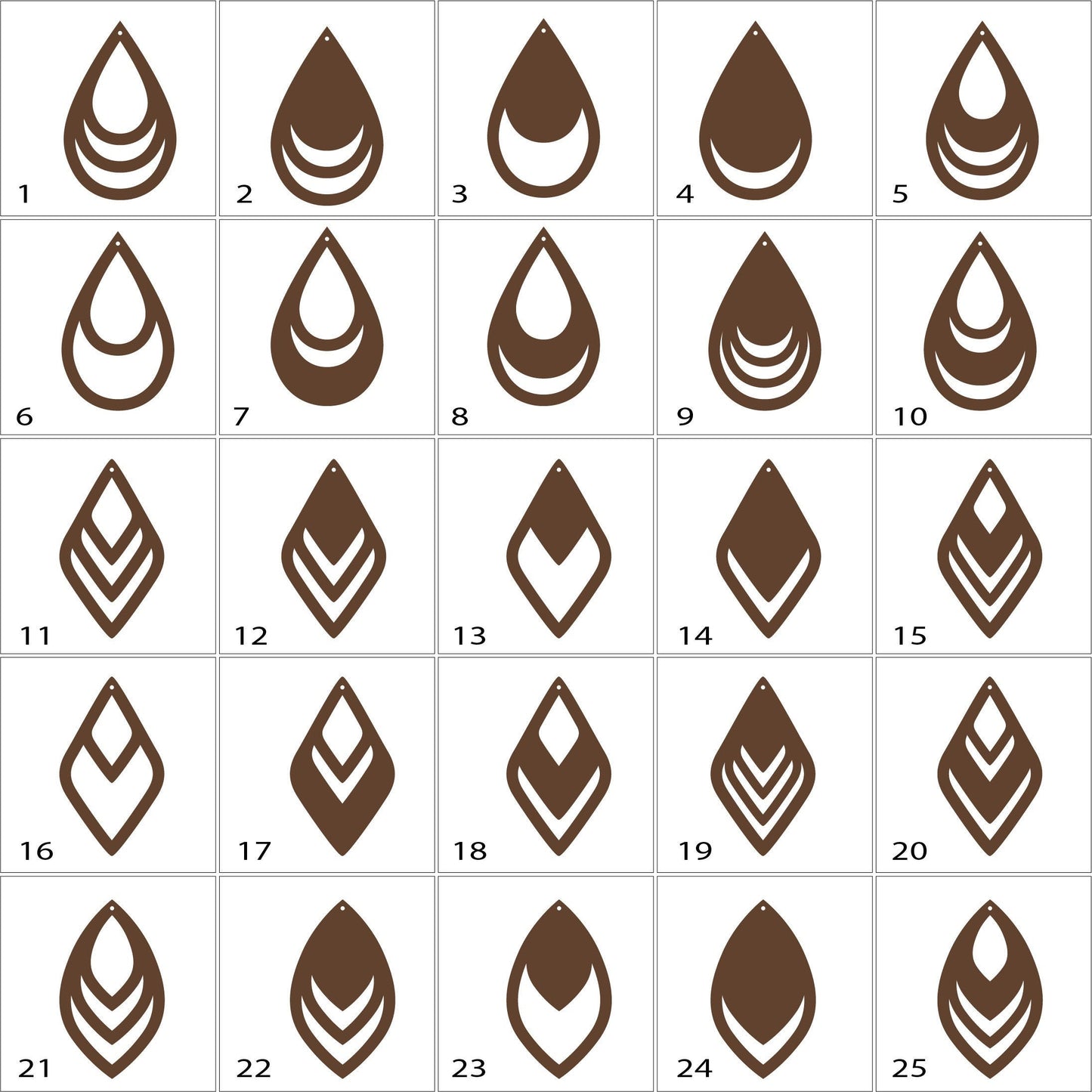 Bulk Wooden earrings blanks. Unfinished wood earrings. Blank cutouts. Wood jewelry blanks. DIY Unfinished Laser Cut Wood Earrings Blanks. F