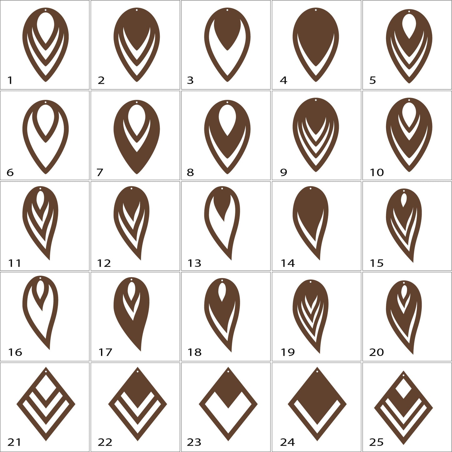 Bulk Wooden earrings blanks. Unfinished wood earrings. Blank cutouts. Wood jewelry blanks. DIY Unfinished Laser Cut Wood Earrings Blanks. J