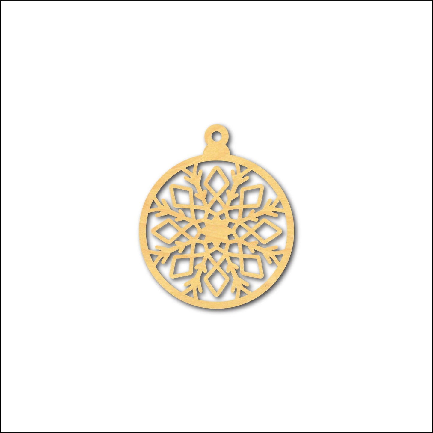 Unfinished Wooden Christmas Tree Ornament Shape | Craft Supply **Bulk Pricing Available** SHIPS FAST 18