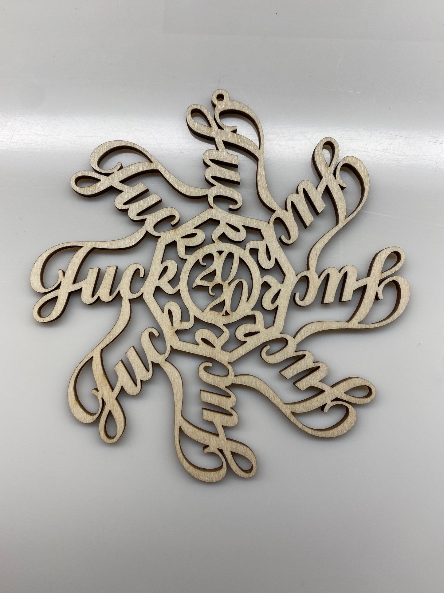 Unfinished Wooden F2020 Christmas Tree Ornament Shape | Craft Supply **Bulk Pricing Available** SHIPS FAST