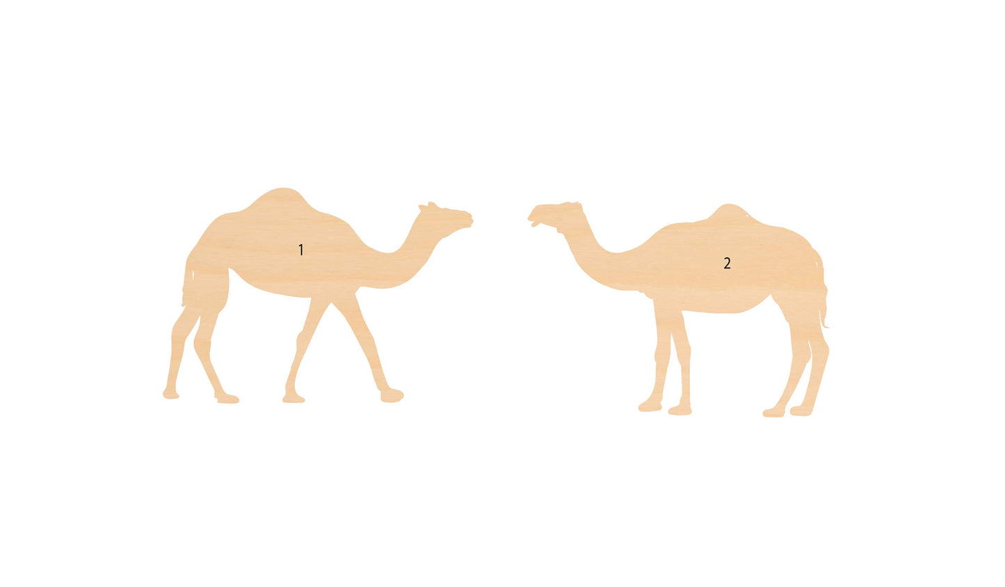 Unfinished Wooden Camel Shape | Craft Supply **Bulk Pricing Available**  SHIPS FAST*thicknesses are NOMINAL*