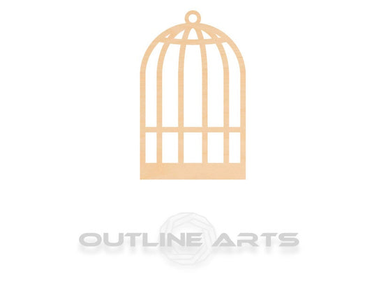 Unfinished Wooden Bird Cage Shape | Craft Supply **Bulk Pricing Available**  SHIPS FAST*thicknesses are NOMINAL*