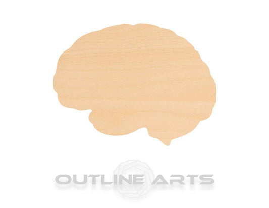 Unfinished Wooden Brain Shape | Craft Supply **Bulk Pricing Available**  SHIPS FAST*thicknesses are NOMINAL*