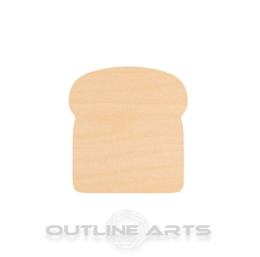 Unfinished Wooden Bread Shape | Craft Supply **Bulk Pricing Available**  SHIPS FAST*thicknesses are NOMINAL*