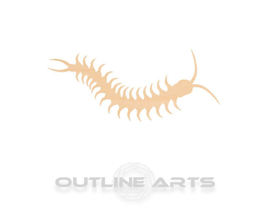 Unfinished Wooden Centipede Shape | Craft Supply **Bulk Pricing Available**  SHIPS FAST*thicknesses are NOMINAL*