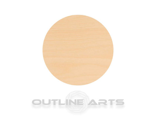 Unfinished Wooden Circle Shape | Craft Supply **Bulk Pricing Available** See Item Description SHIPS FAST*thicknesses are NOMINAL*