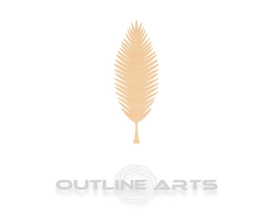 Unfinished Wooden Coconut Tree Leaf Shape | Craft Supply **Bulk Pricing Available**  SHIPS FAST*thicknesses are NOMINAL*