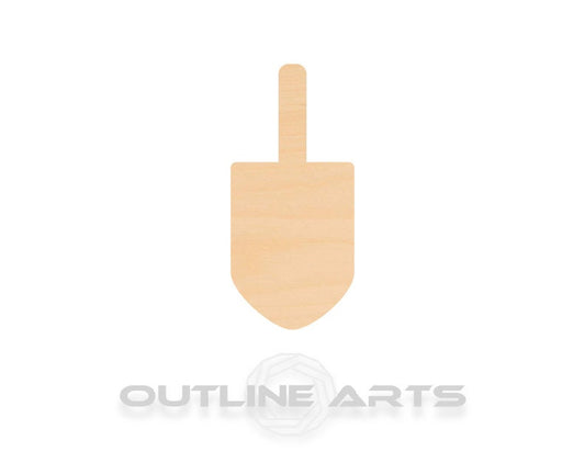 Unfinished Wooden Dreidel Shape | Craft Supply **Bulk Pricing Available**  SHIPS FAST*thicknesses are NOMINAL*