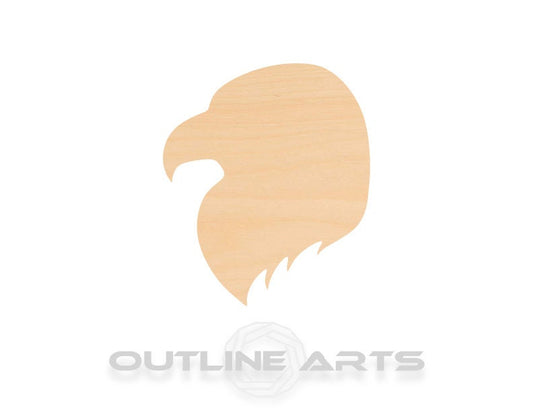 Unfinished Wooden Eagle Head Shape | Craft Supply **Bulk Pricing Available**  SHIPS FAST*thicknesses are NOMINAL*