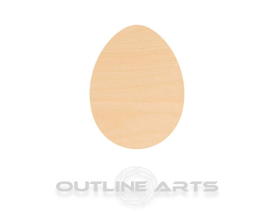 Unfinished Wooden Egg Shape | Craft Supply **Bulk Pricing Available**  SHIPS FAST*thicknesses are NOMINAL*