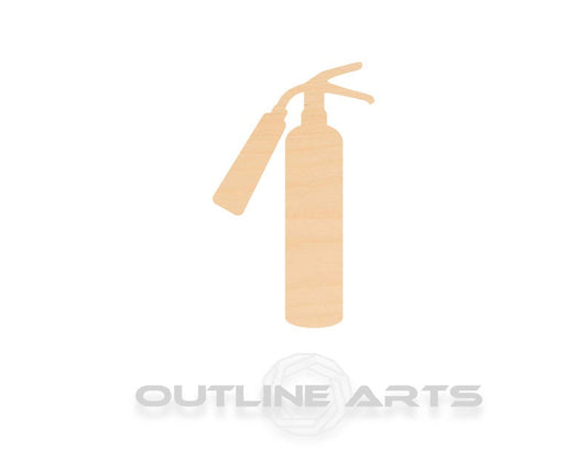 Unfinished Wooden Fire Extinguisher Shape | Craft Supply **Bulk Pricing Available**  SHIPS FAST*thicknesses are NOMINAL*