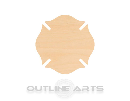 Unfinished Wooden Fireman Badge Shape | Craft Supply **Bulk Pricing Available**  SHIPS FAST*thicknesses are NOMINAL*