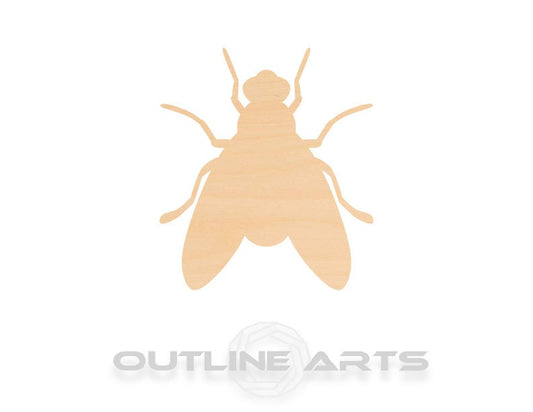 Unfinished Wooden Fly 2 Shape | Craft Supply **Bulk Pricing Available**  SHIPS FAST*thicknesses are NOMINAL*