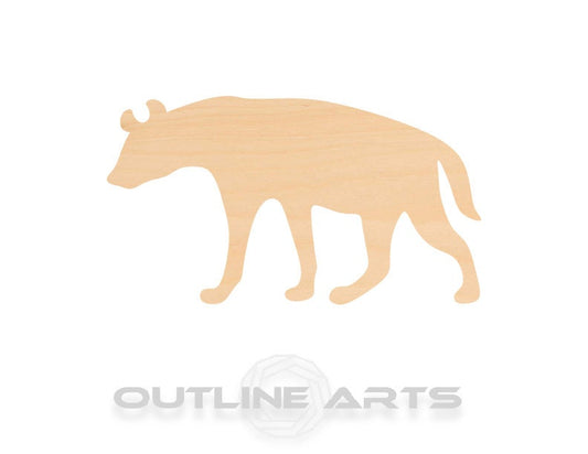 Unfinished Wooden Hyena Shape | Craft Supply **Bulk Pricing Available**  SHIPS FAST*thicknesses are NOMINAL*