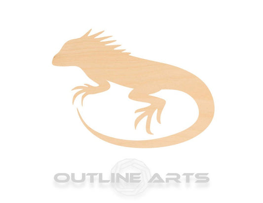 Unfinished Wooden Iguana Shape | Craft Supply **Bulk Pricing Available**  SHIPS FAST*thicknesses are NOMINAL*
