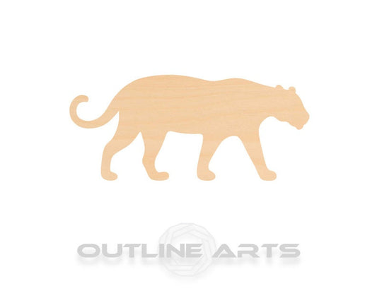 Unfinished Wooden Jaguar Shape | Craft Supply **Bulk Pricing Available**  SHIPS FAST*thicknesses are NOMINAL*
