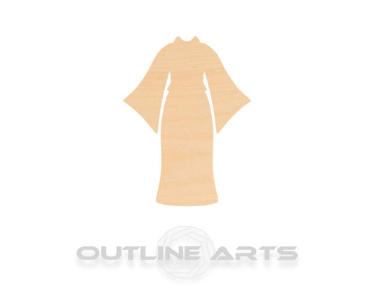 Unfinished Wooden Kimono Shape | Craft Supply **Bulk Pricing Available**  SHIPS FAST*thicknesses are NOMINAL*