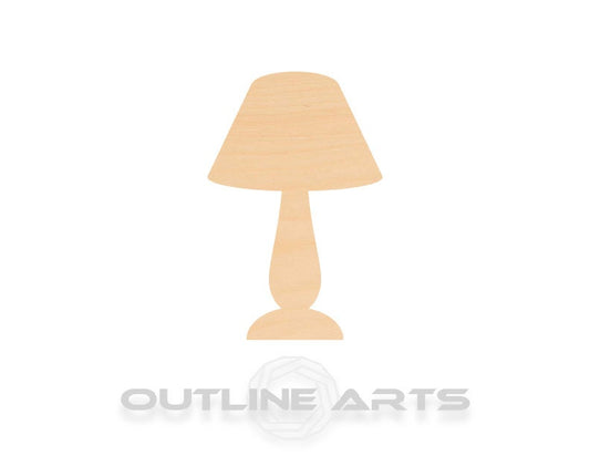 Unfinished Wooden Lamp Shape | Craft Supply **Bulk Pricing Available**  SHIPS FAST*thicknesses are NOMINAL*