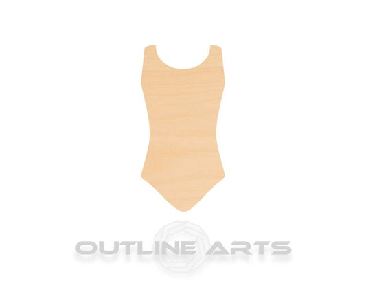 Unfinished Wooden Leotard Shape | Craft Supply **Bulk Pricing Available**  SHIPS FAST*thicknesses are NOMINAL*